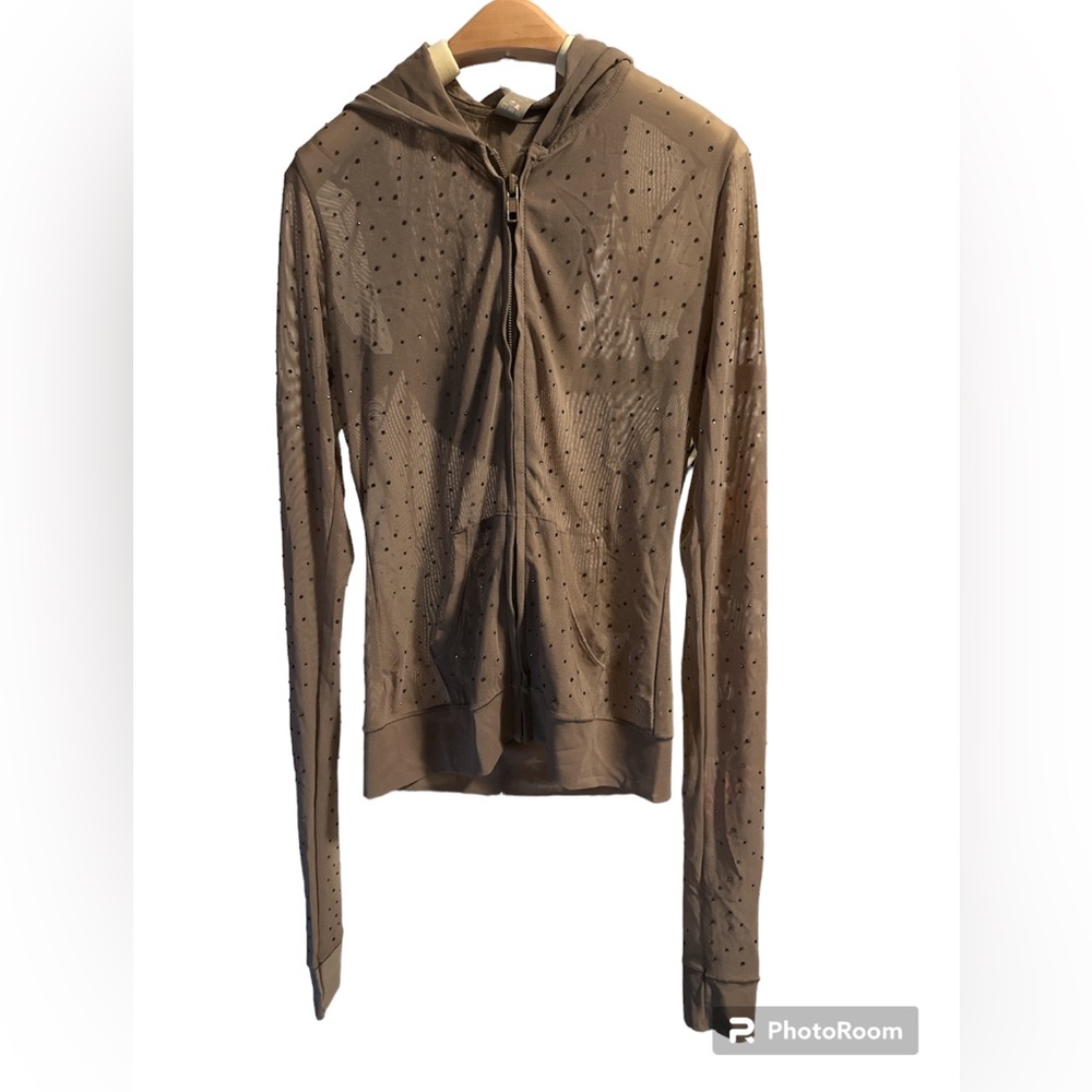 Skims Mesh Rhinestones Swim Cover Up